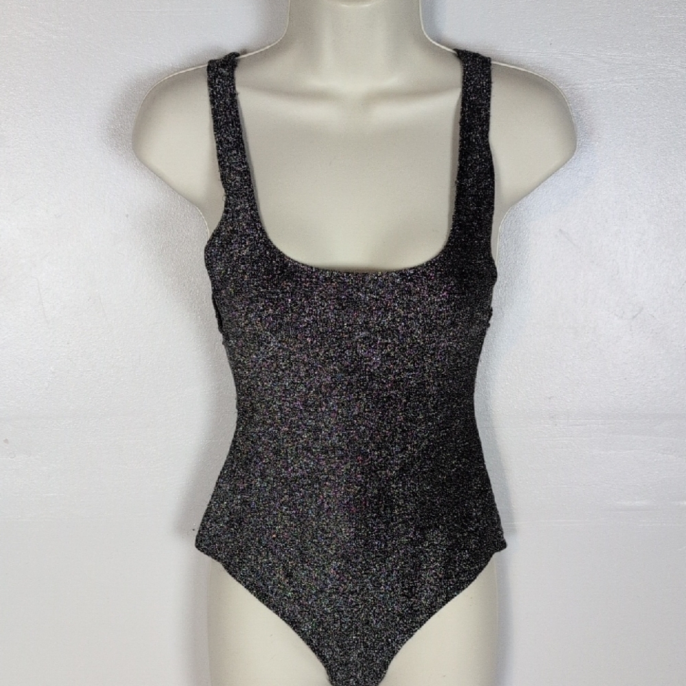 Reformation Saturn Sparkly Bodysuit
